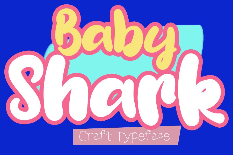 Baby Shark Font