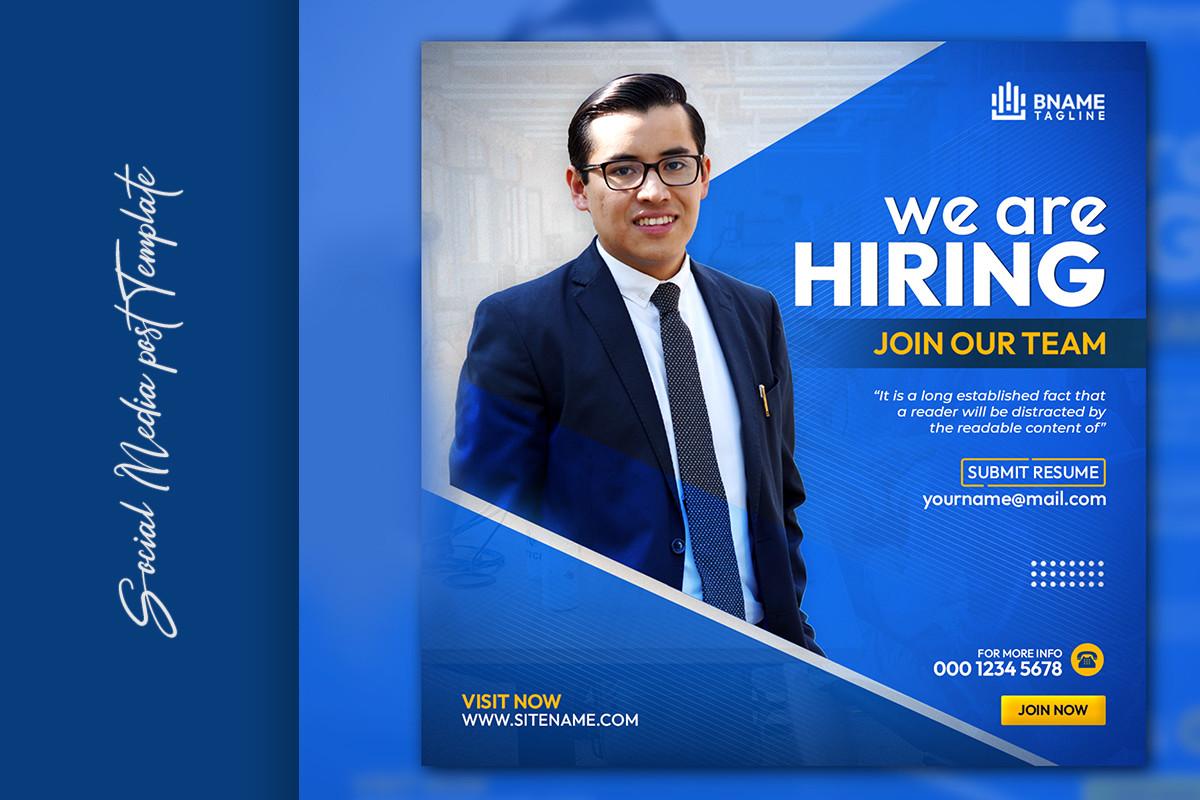 Haring Social Media Post Template