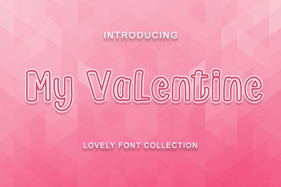My Valentine Font