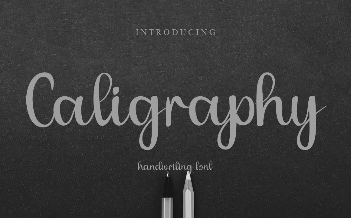 Caligraphy Font