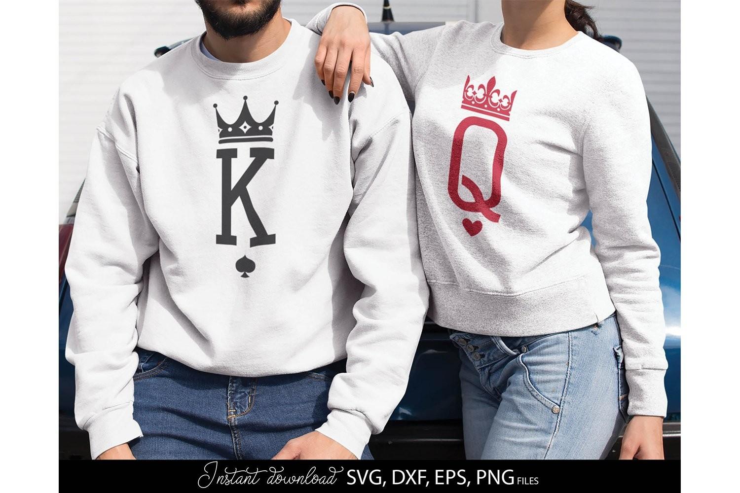 King and Queen SVG, Valentines Day SVG