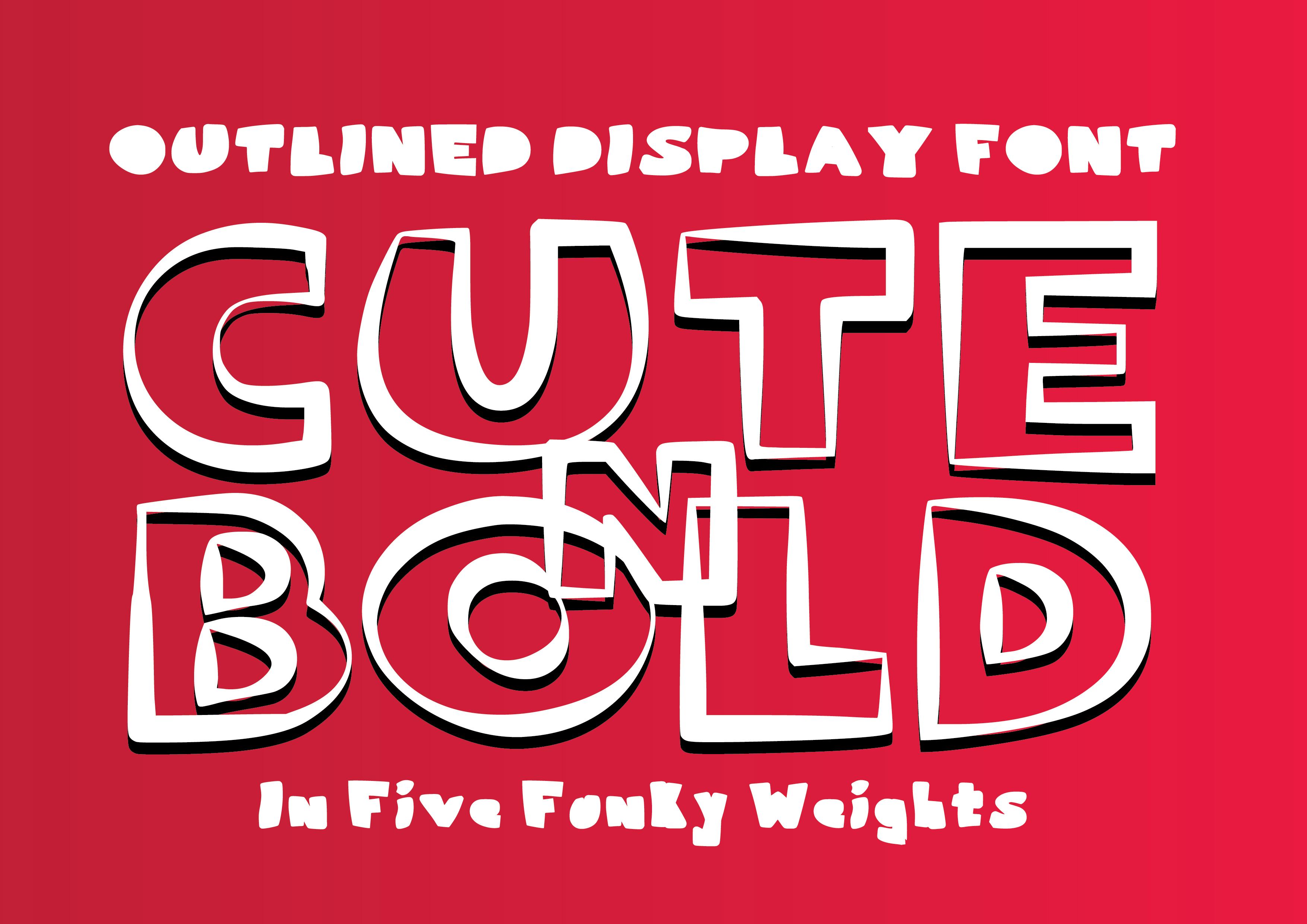 Cute 'n' Bold Font