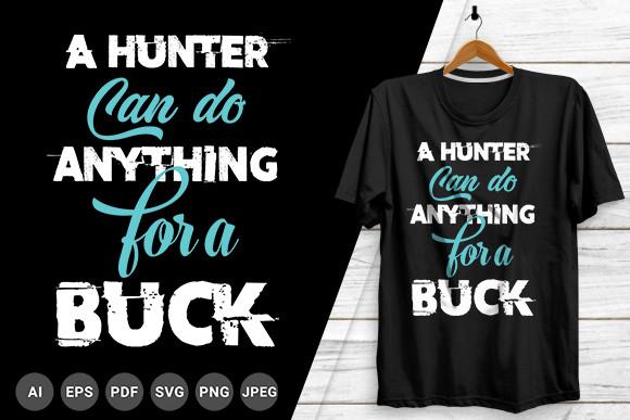 Hunting Deer T-shirt Design