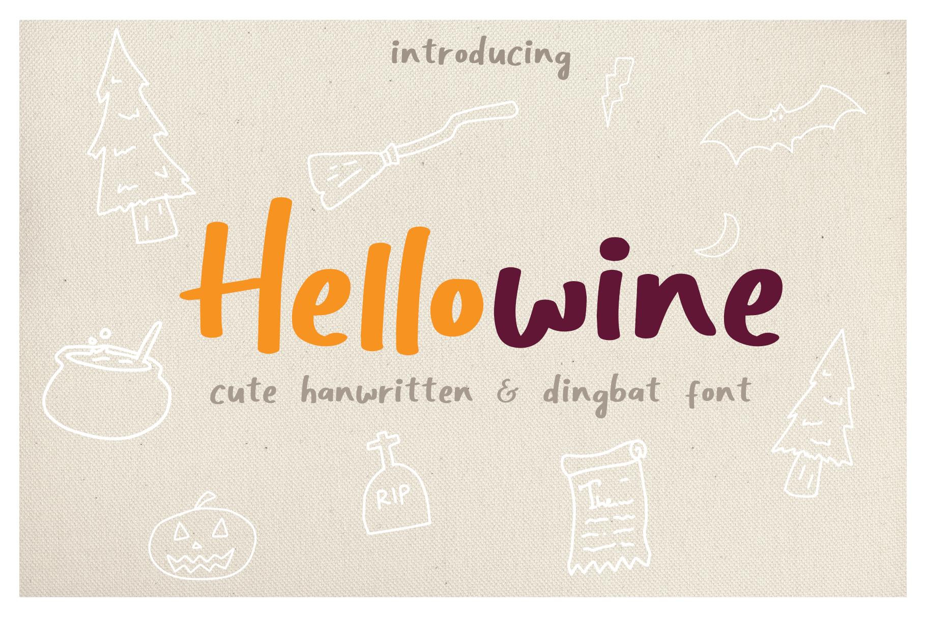 Hellowine Font