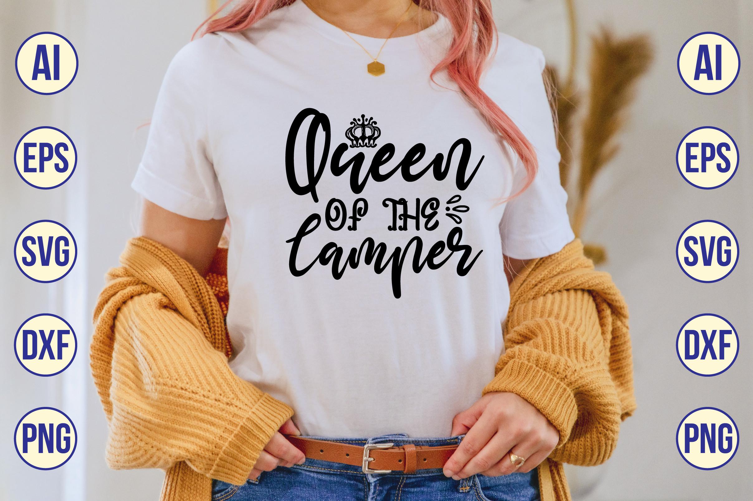Queen of the Camper Svg