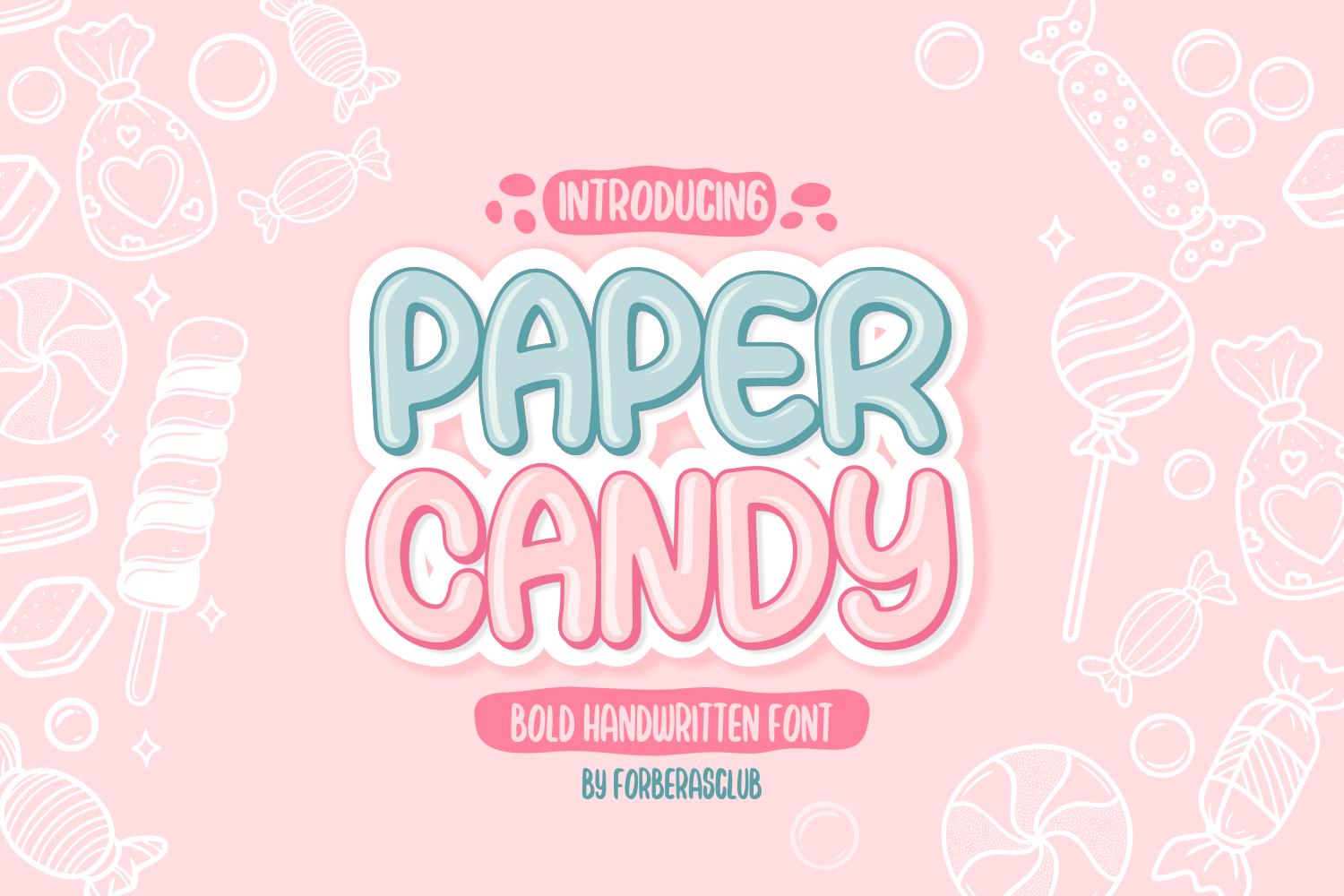 Paper Candy Font
