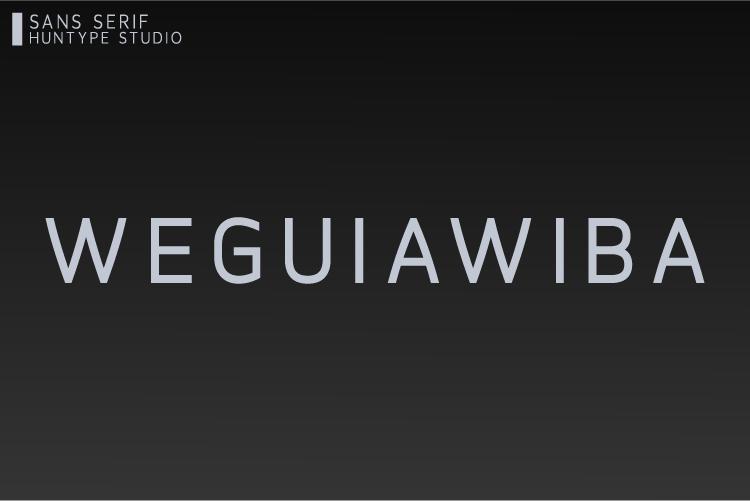Weguiawiba Font