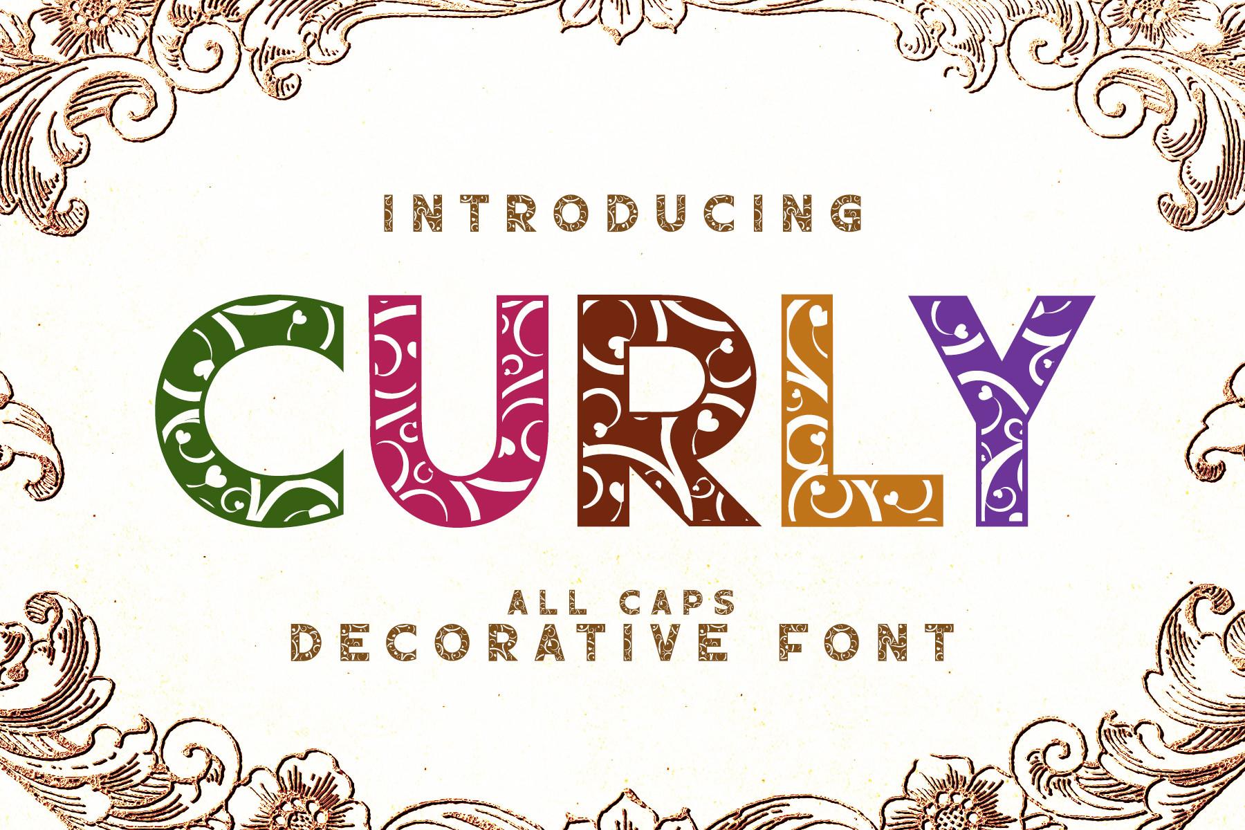 Curly Font