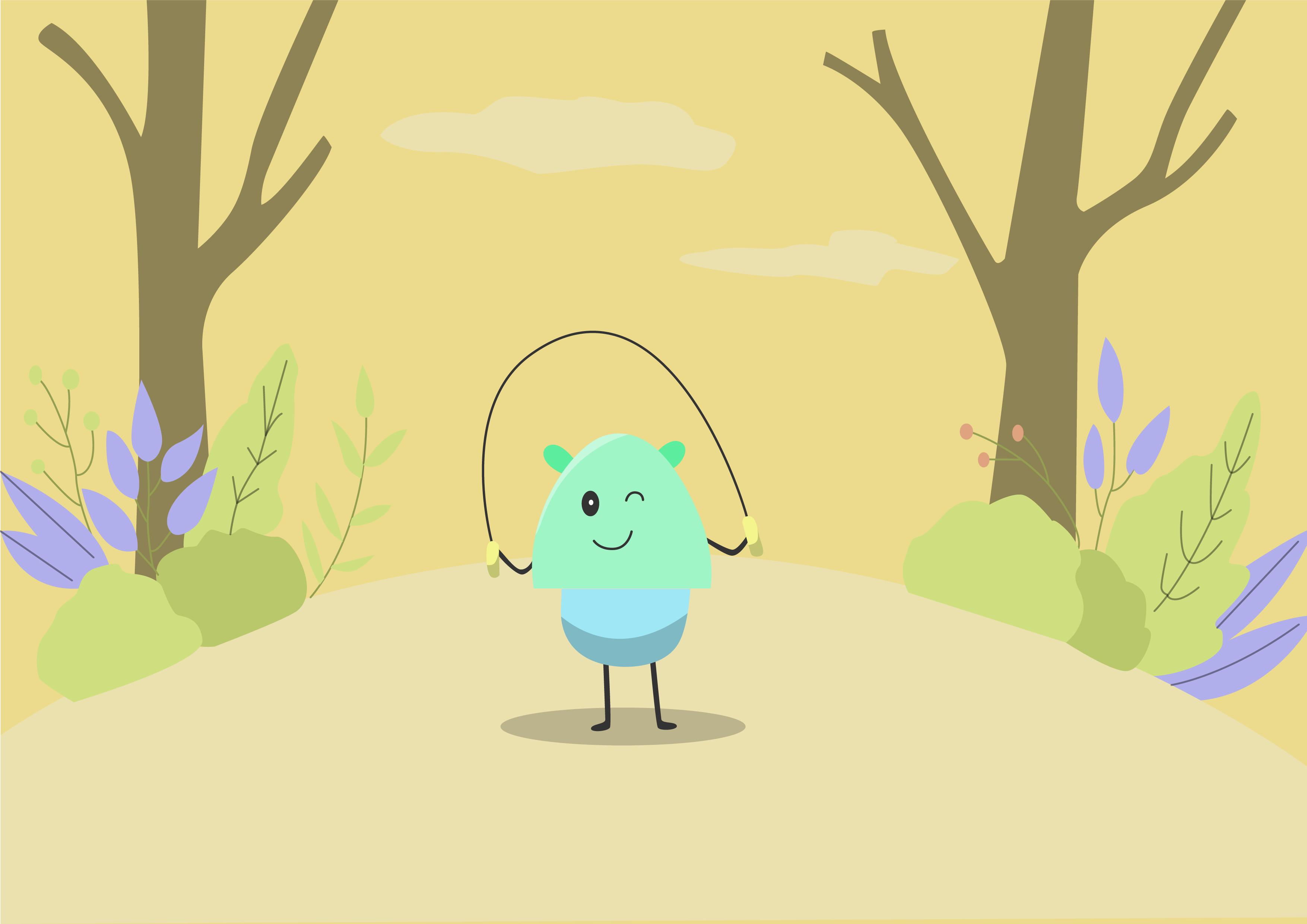 Cute Peanut Dumb Illustration #331