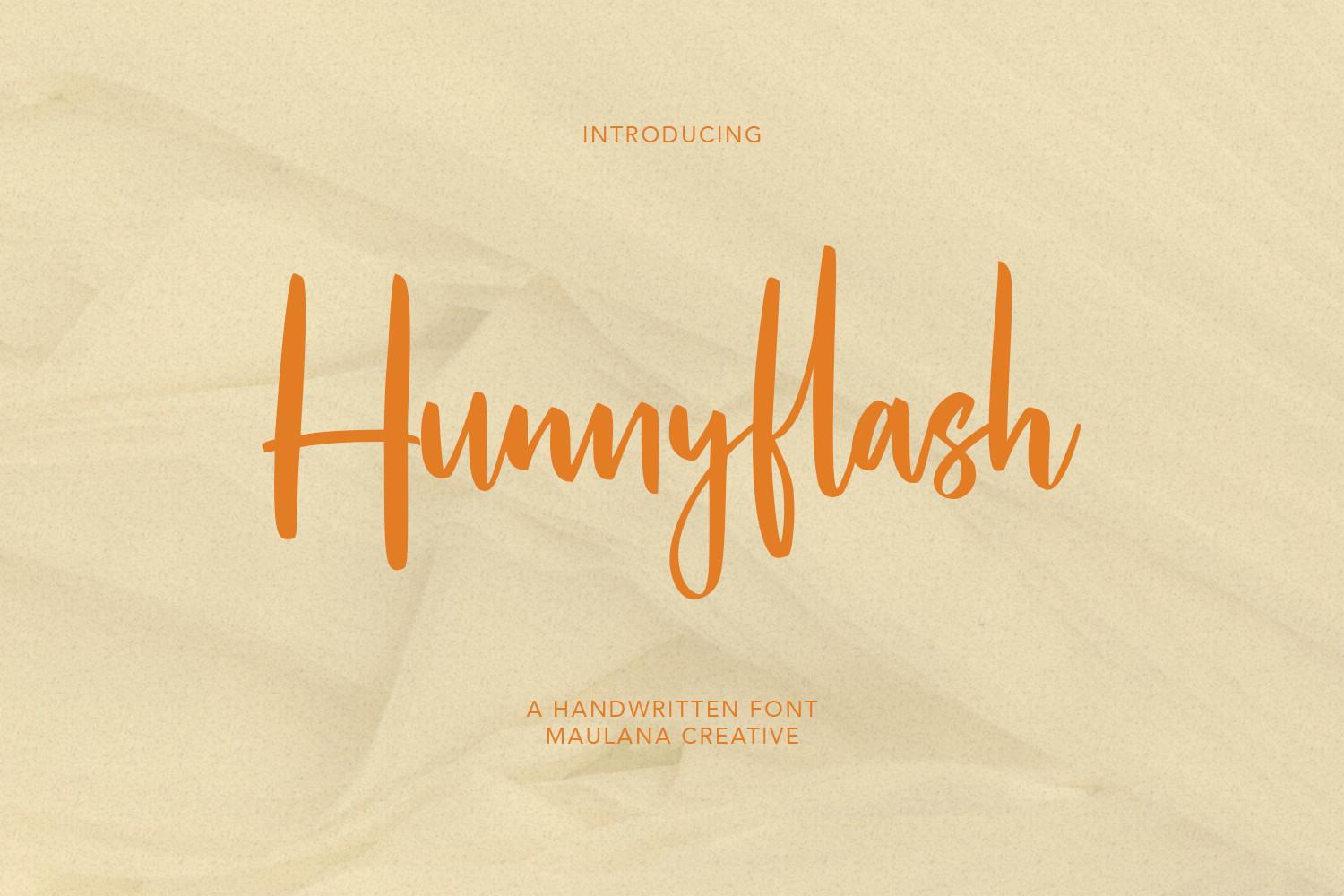 Hunnyflash Font