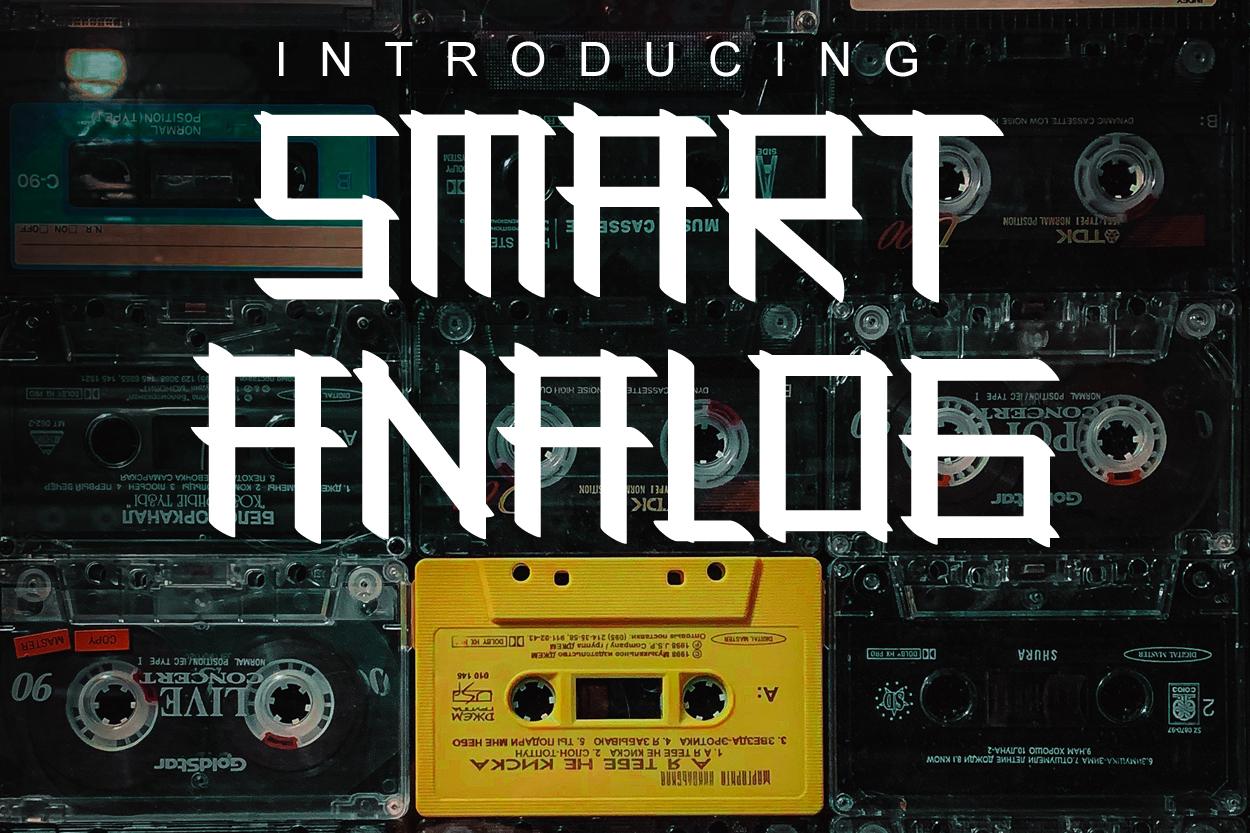 Smart Analog Font
