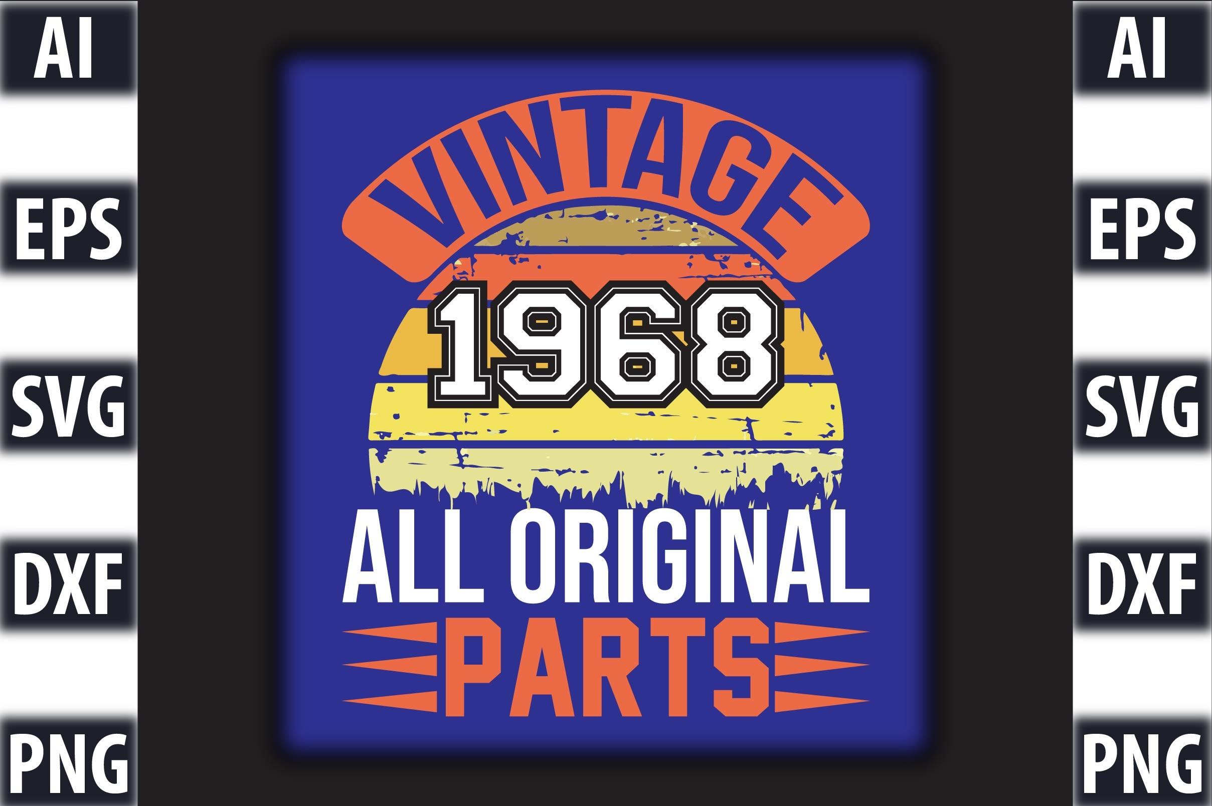 Vintage 1968 All Original Parts