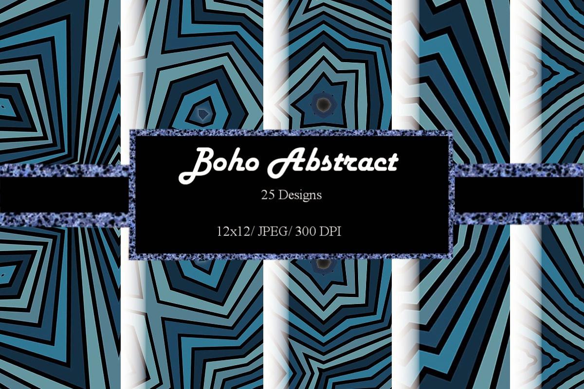 12x12  Digital Paper Abstract Boho 41