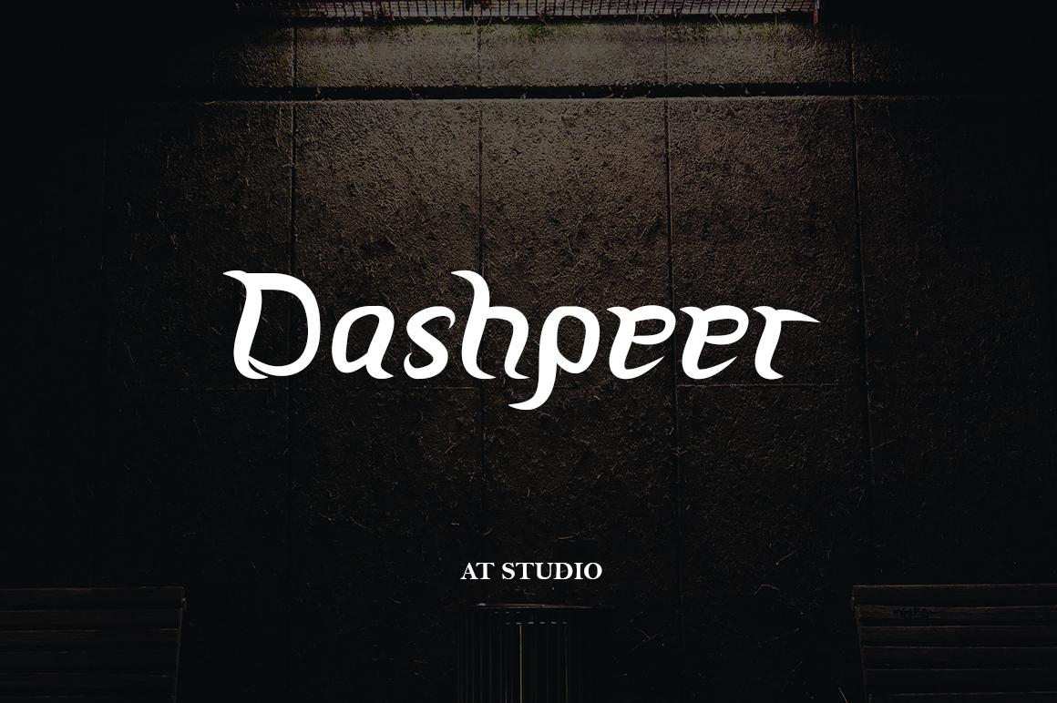 Dashpeer Font