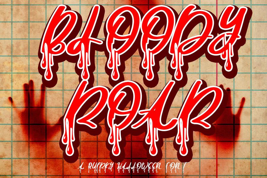 Bloody Roar Font