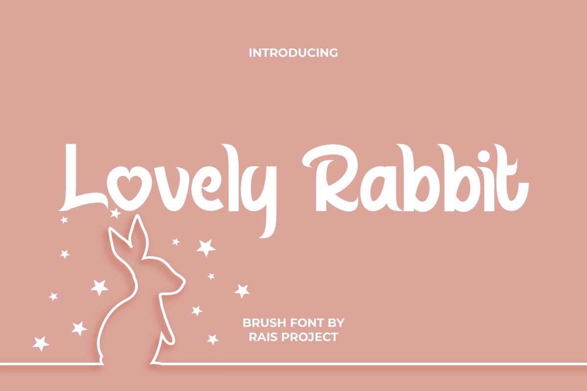 Lovely Rabbit Font