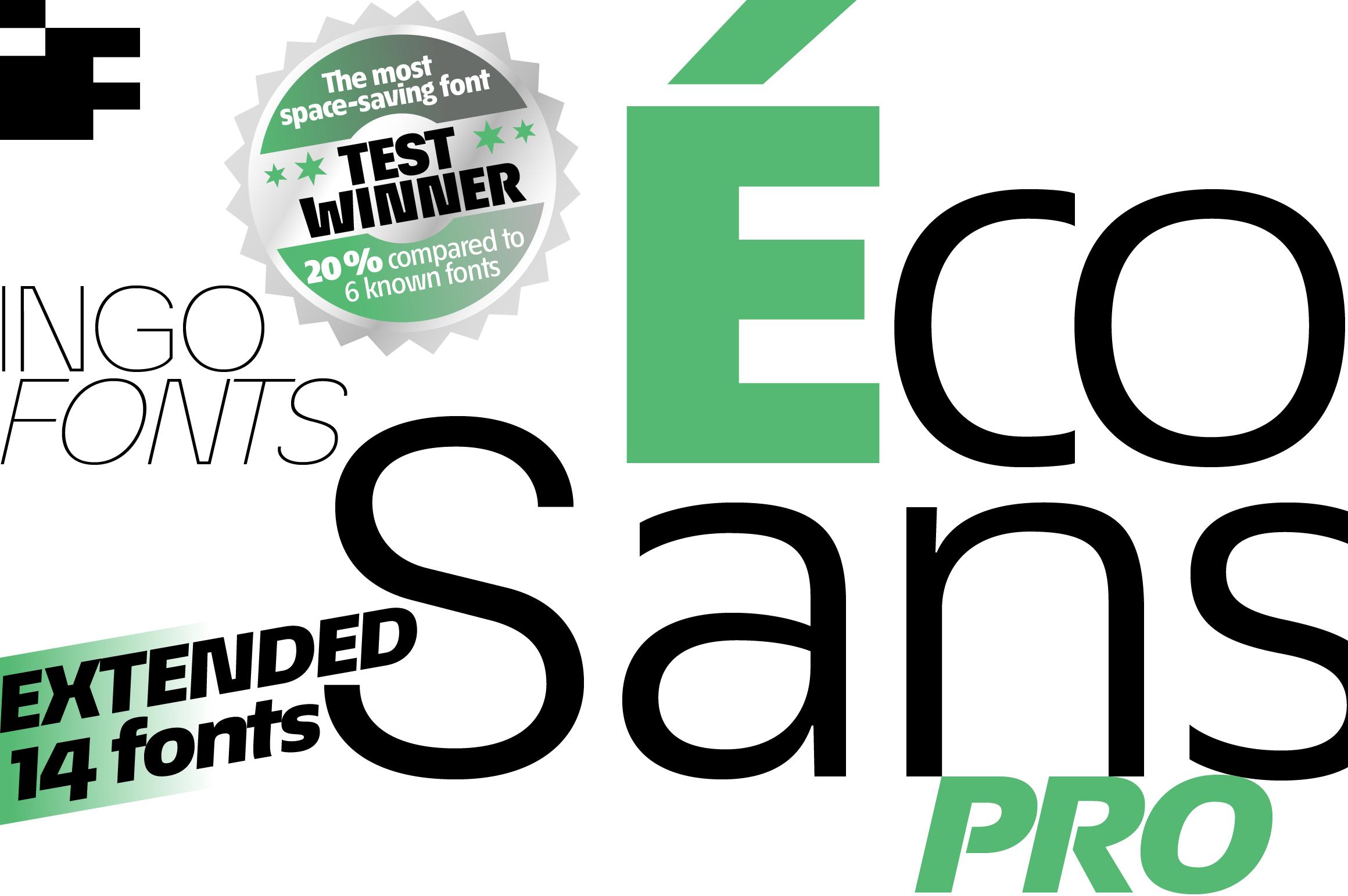 Éco Sans Pro Extended Font