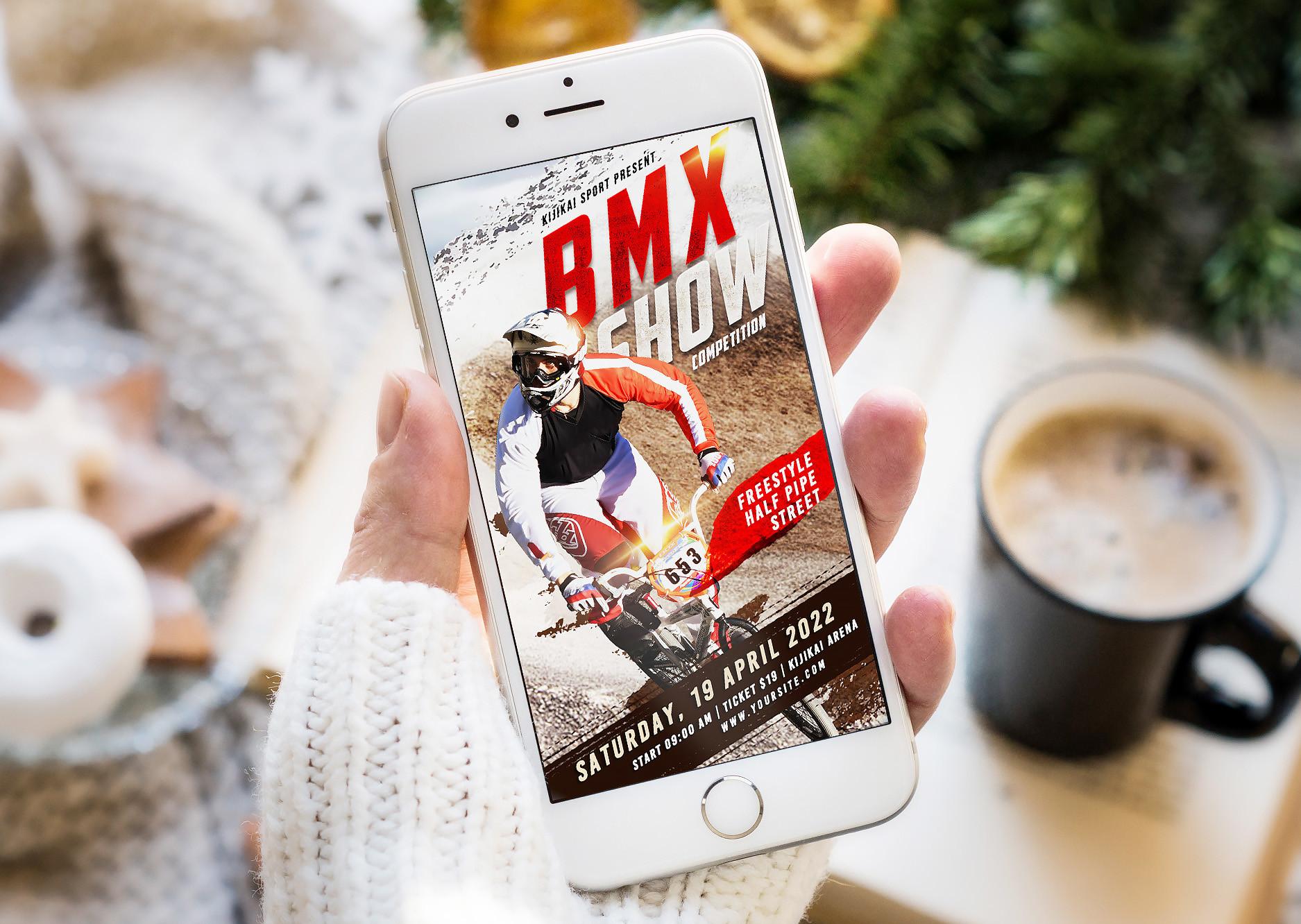 BMX Show Digital Electronic Promotion
