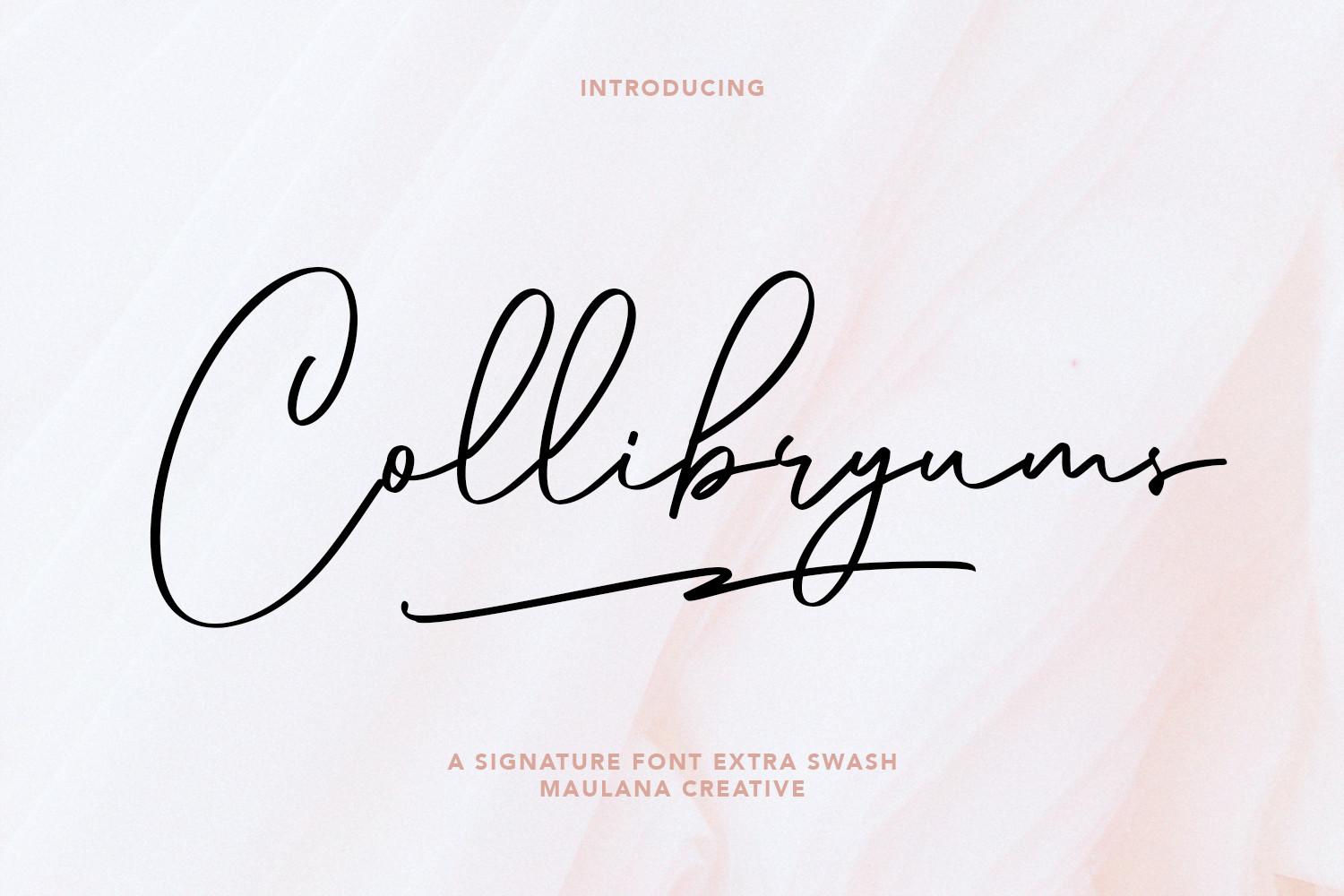Collibryums Font