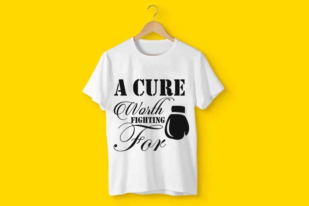 Breast Cancer SVG Design, a Cure Worth F