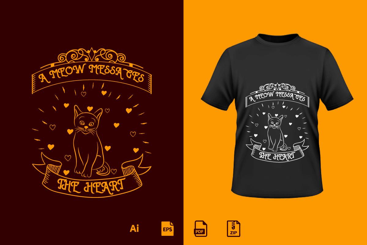 Cat Tshirt Design 19