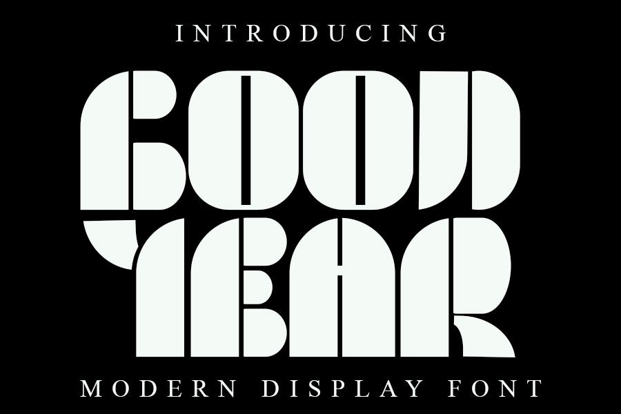 Good Year Font