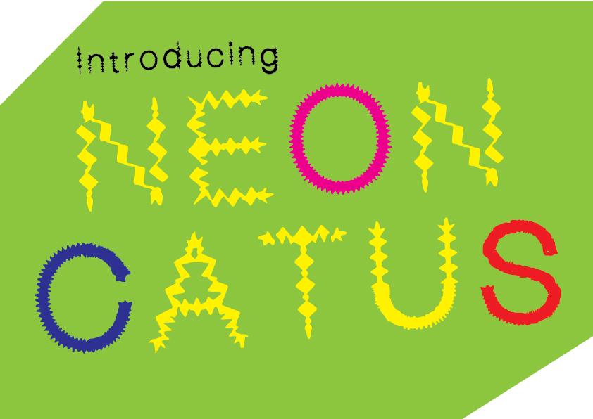 Neon Cactus Font