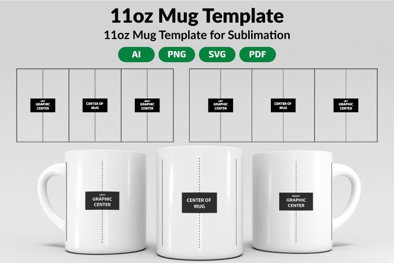 11 Oz Mug Template