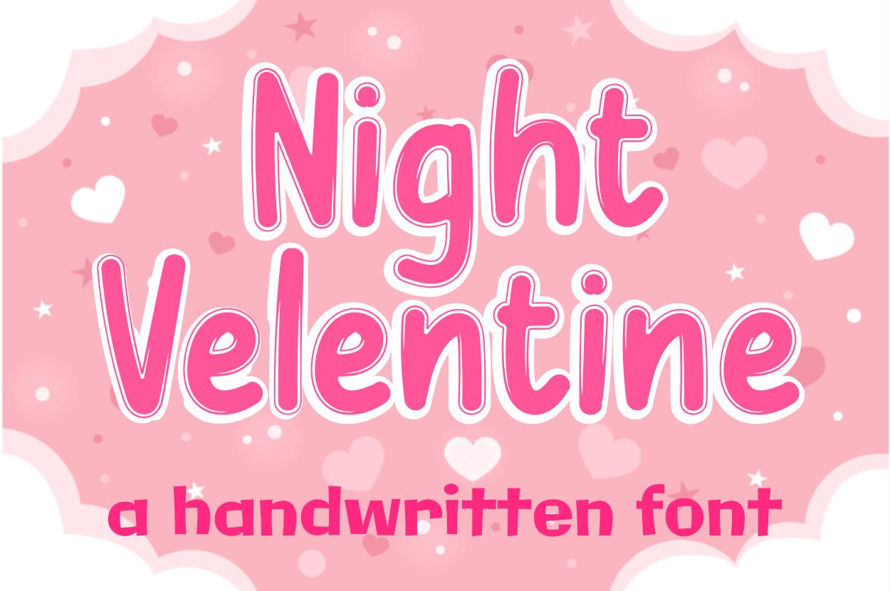 Night Valentine Font