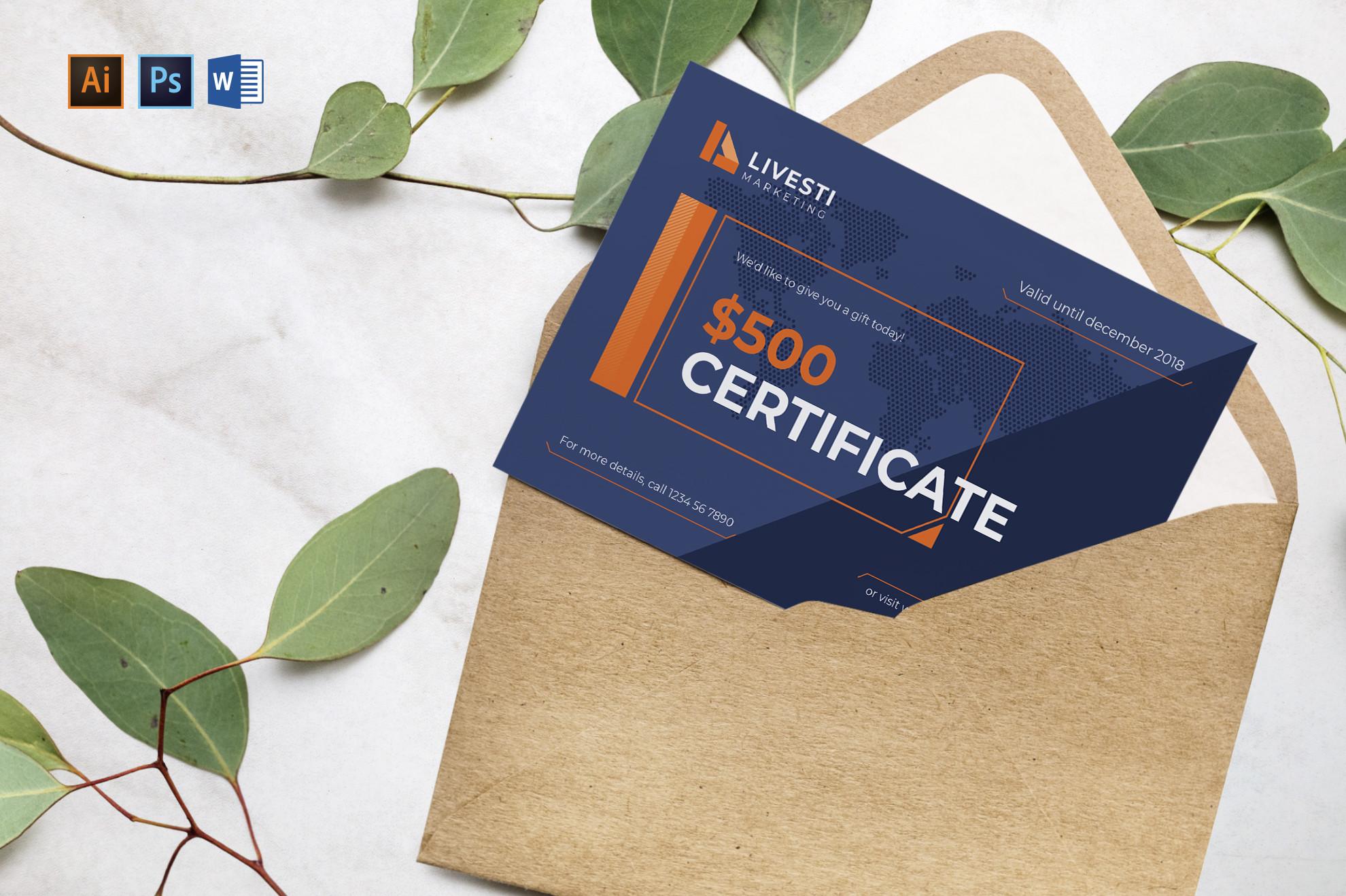 Marketing Agency Gift Certificate