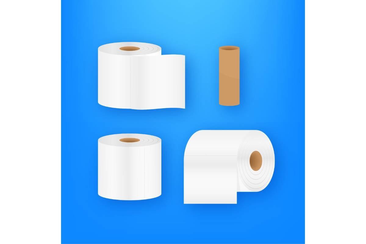 Vintage Toilet Paper, Great Design for