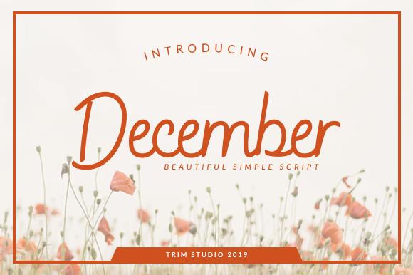 December Font