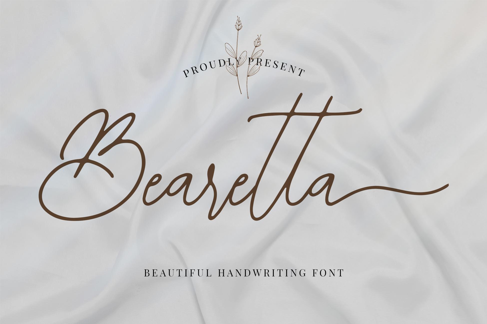 Bearetta Font
