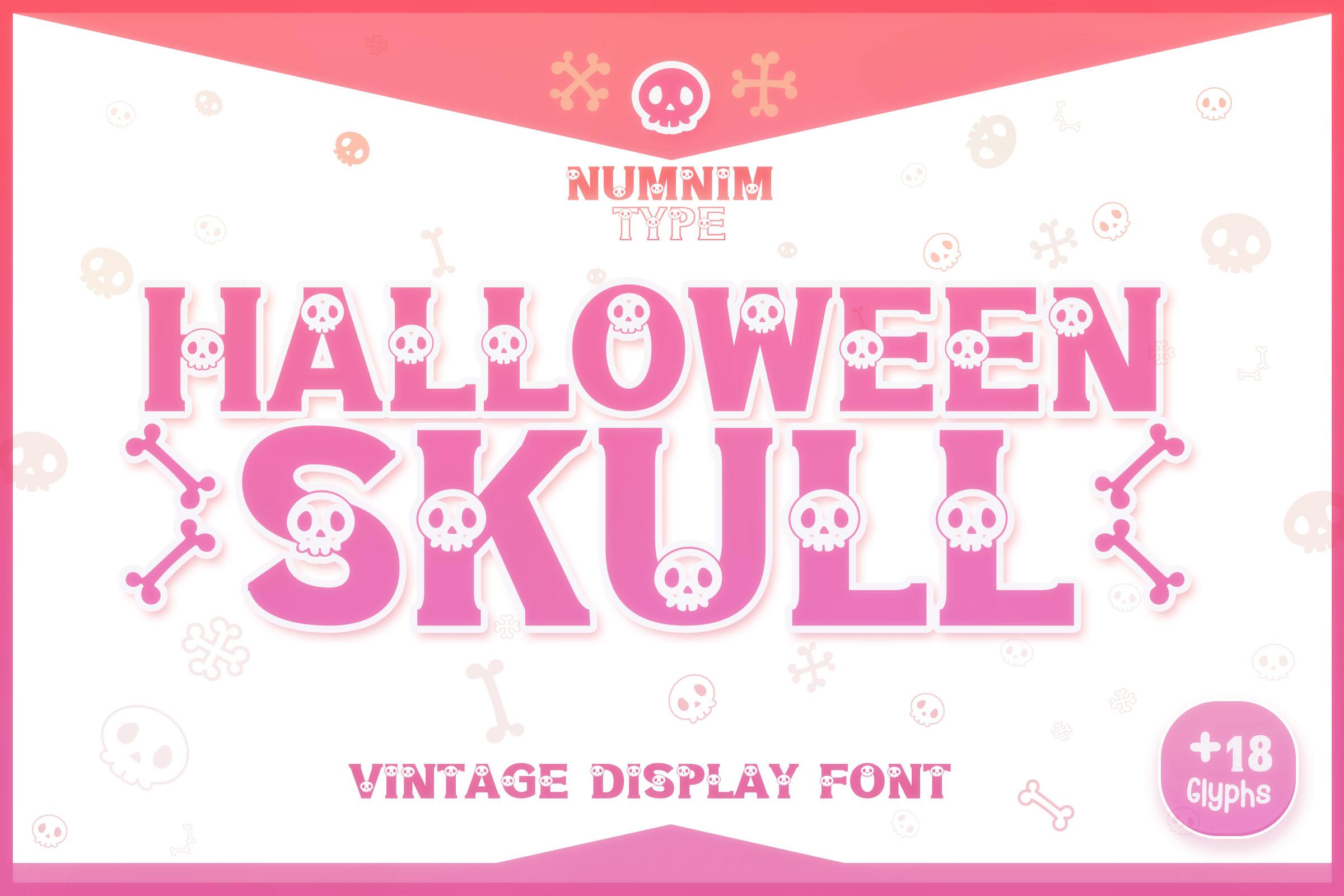 Halloween Skull Font