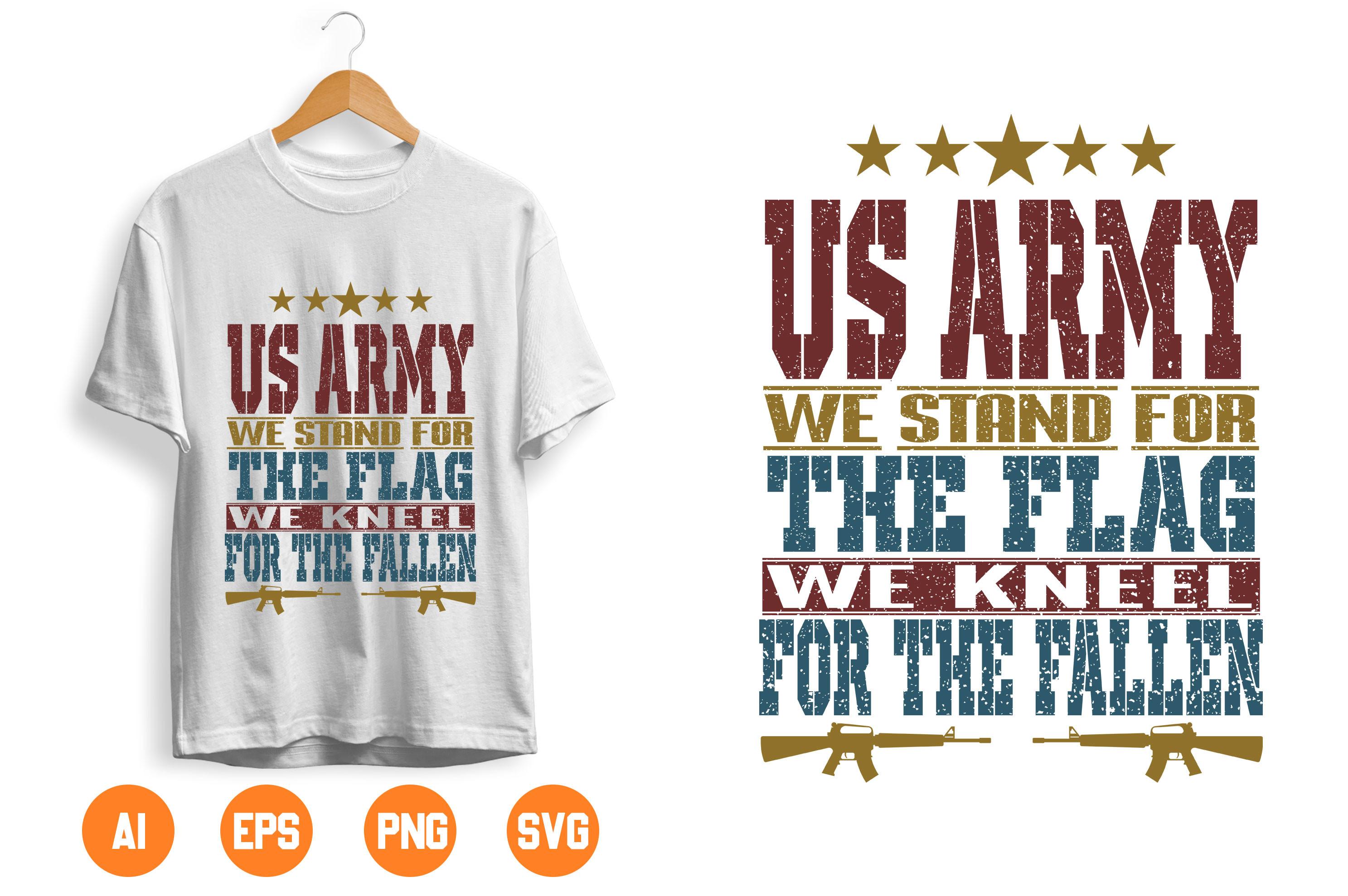 USA Army T-shirt Design 164