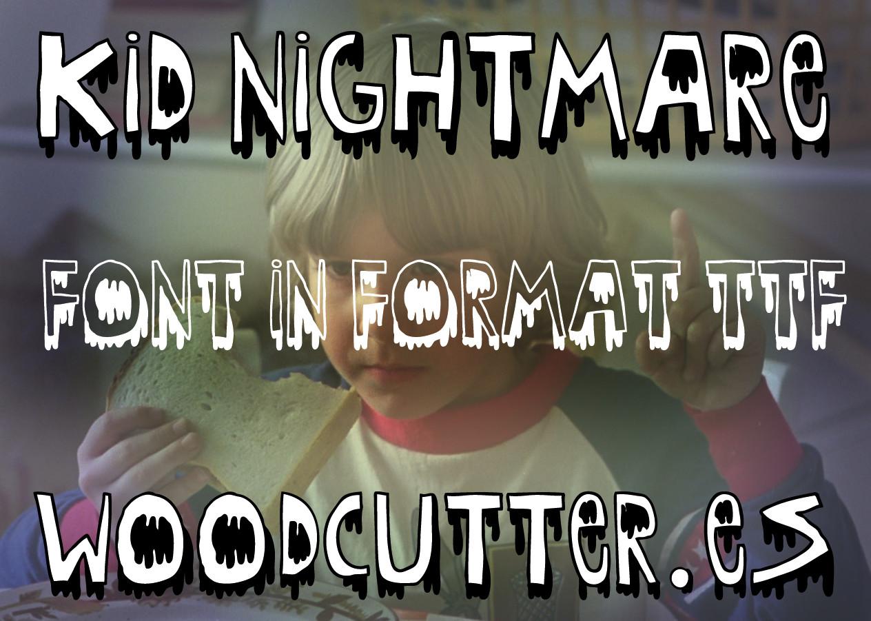Kid Nightmare Font