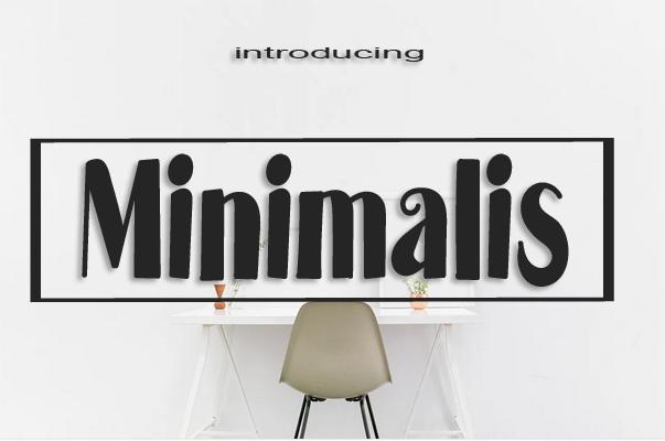 Minimalis Font