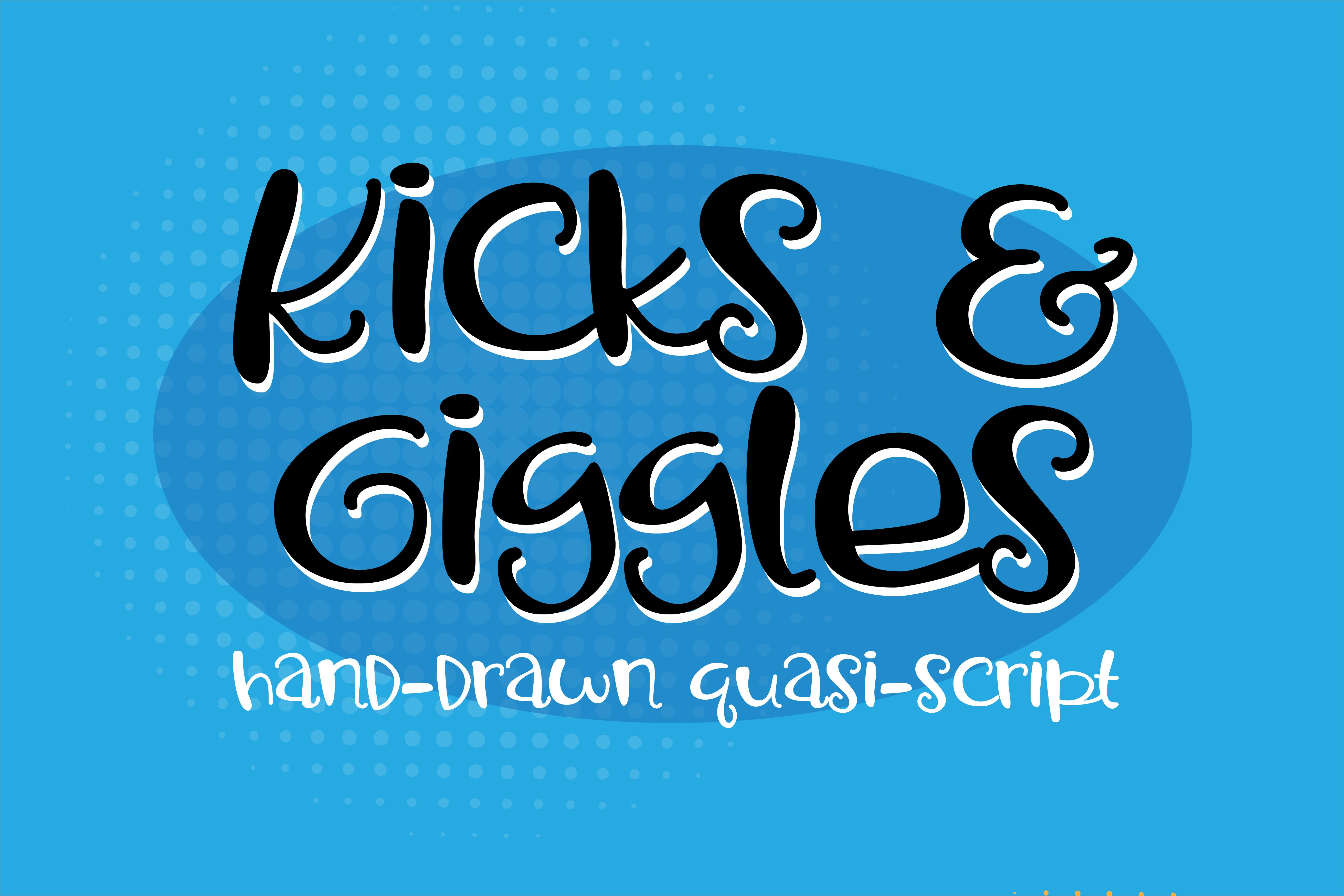 Kicks and Giggles Font