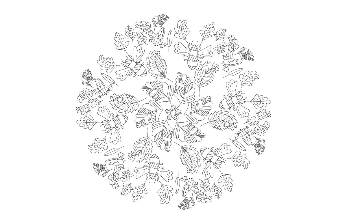 Jungle Coloring Page
