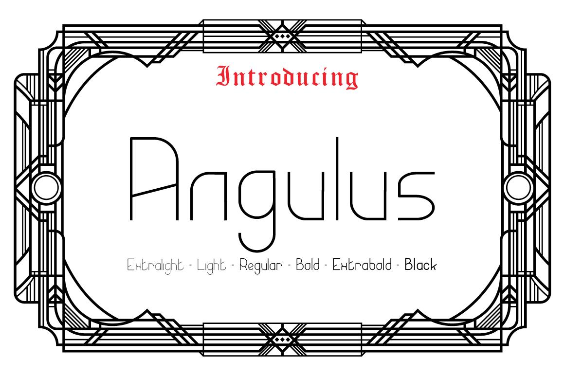 Angulus Font