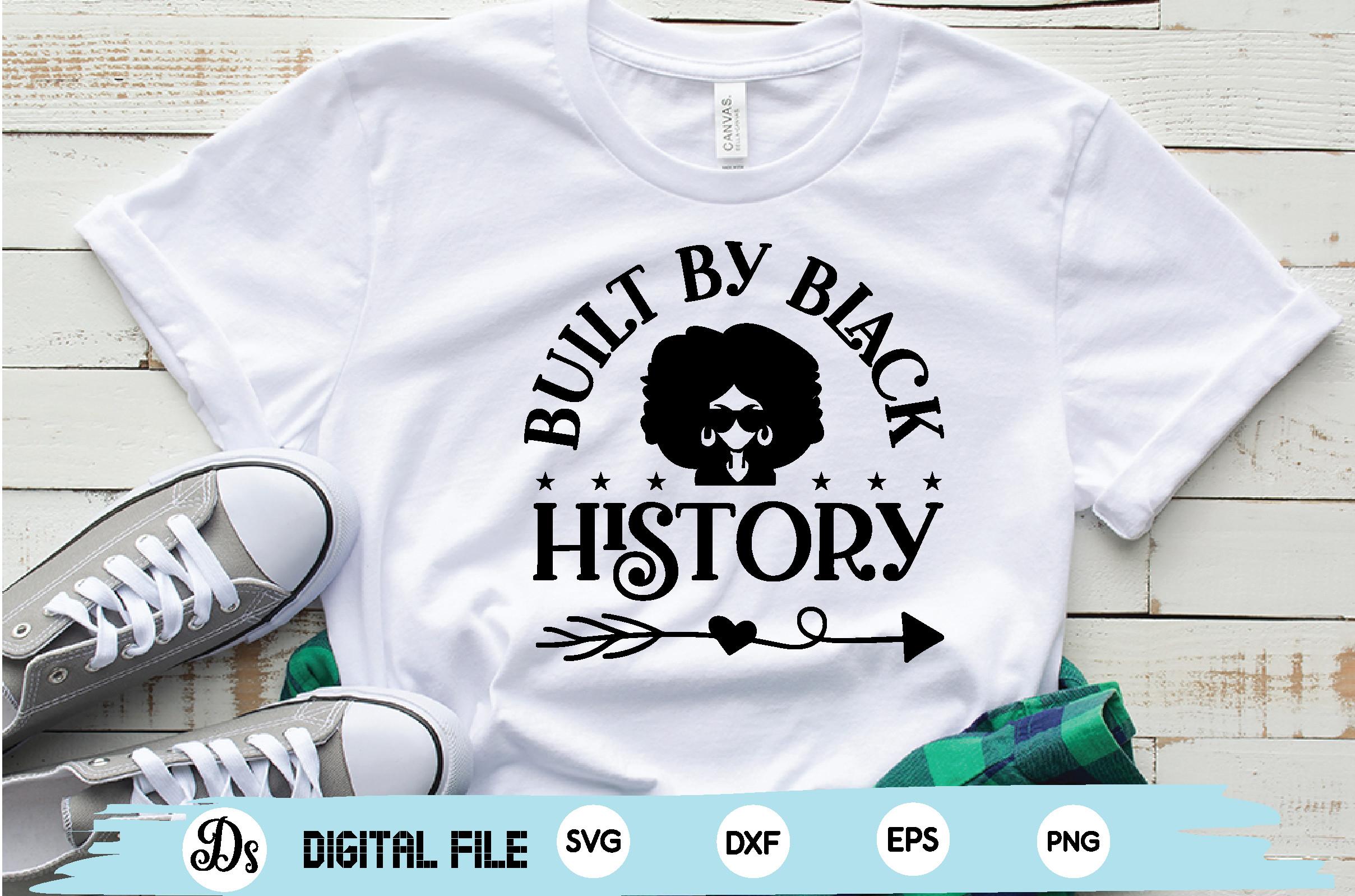 Built by Black History Svg