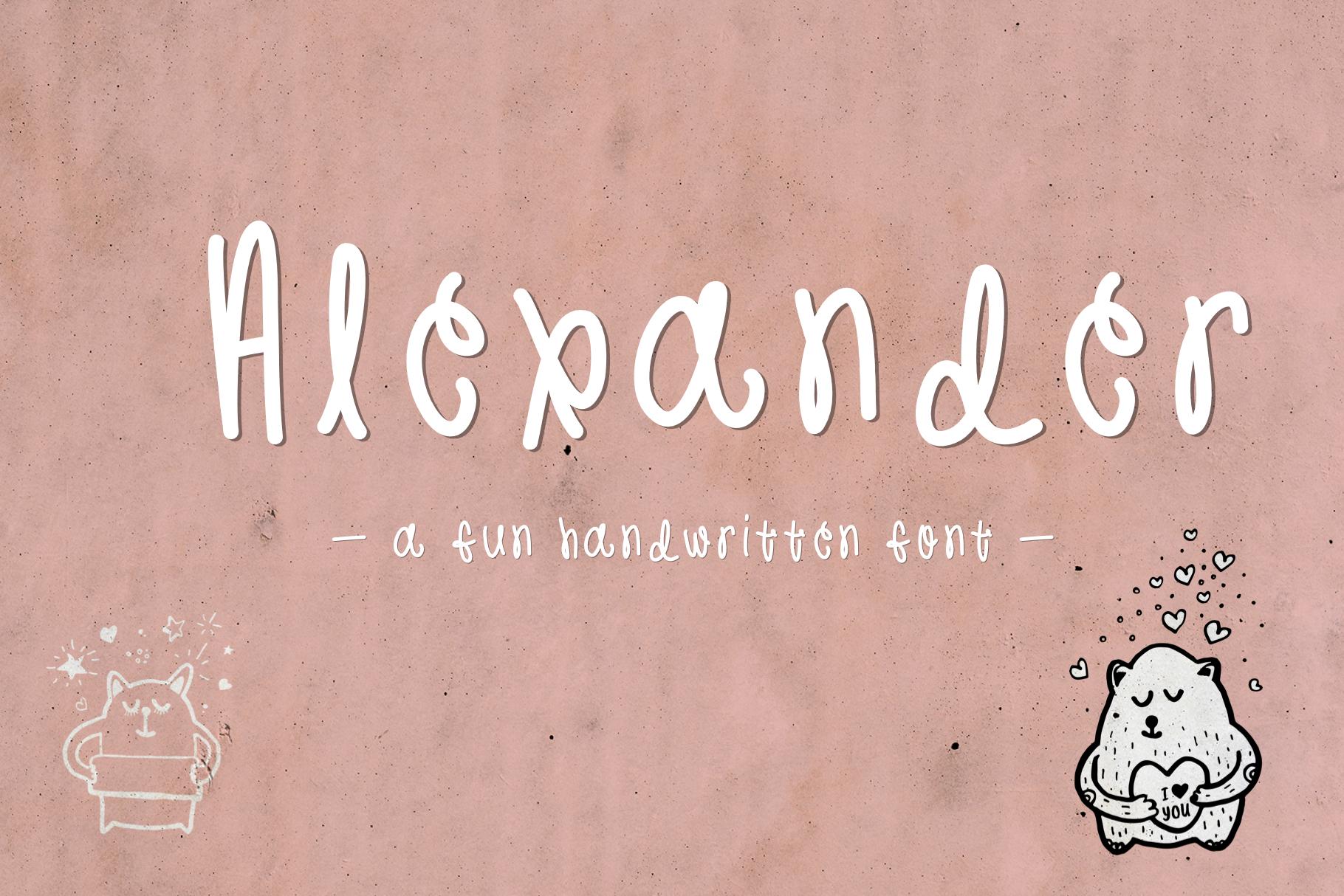 Alexander Font