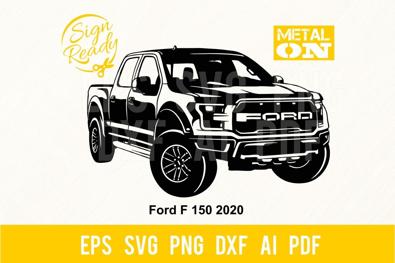 Ford F 150 2020 Popular Car SVG