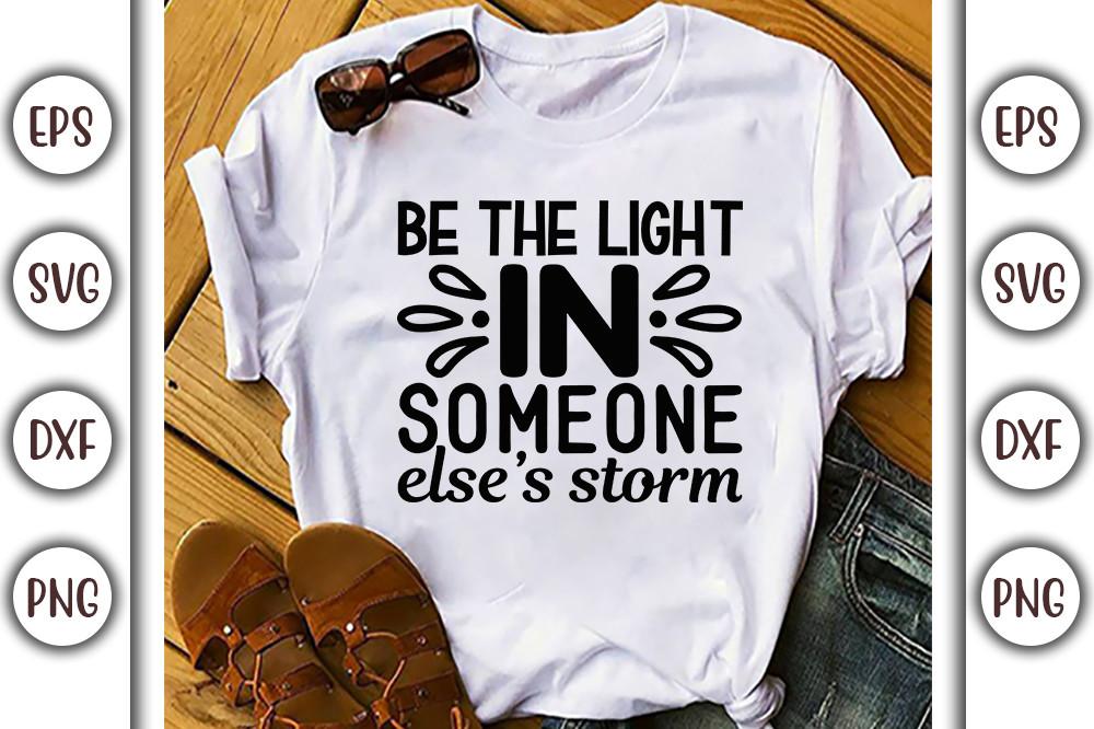 Faith Quotes Design, Be the Light in