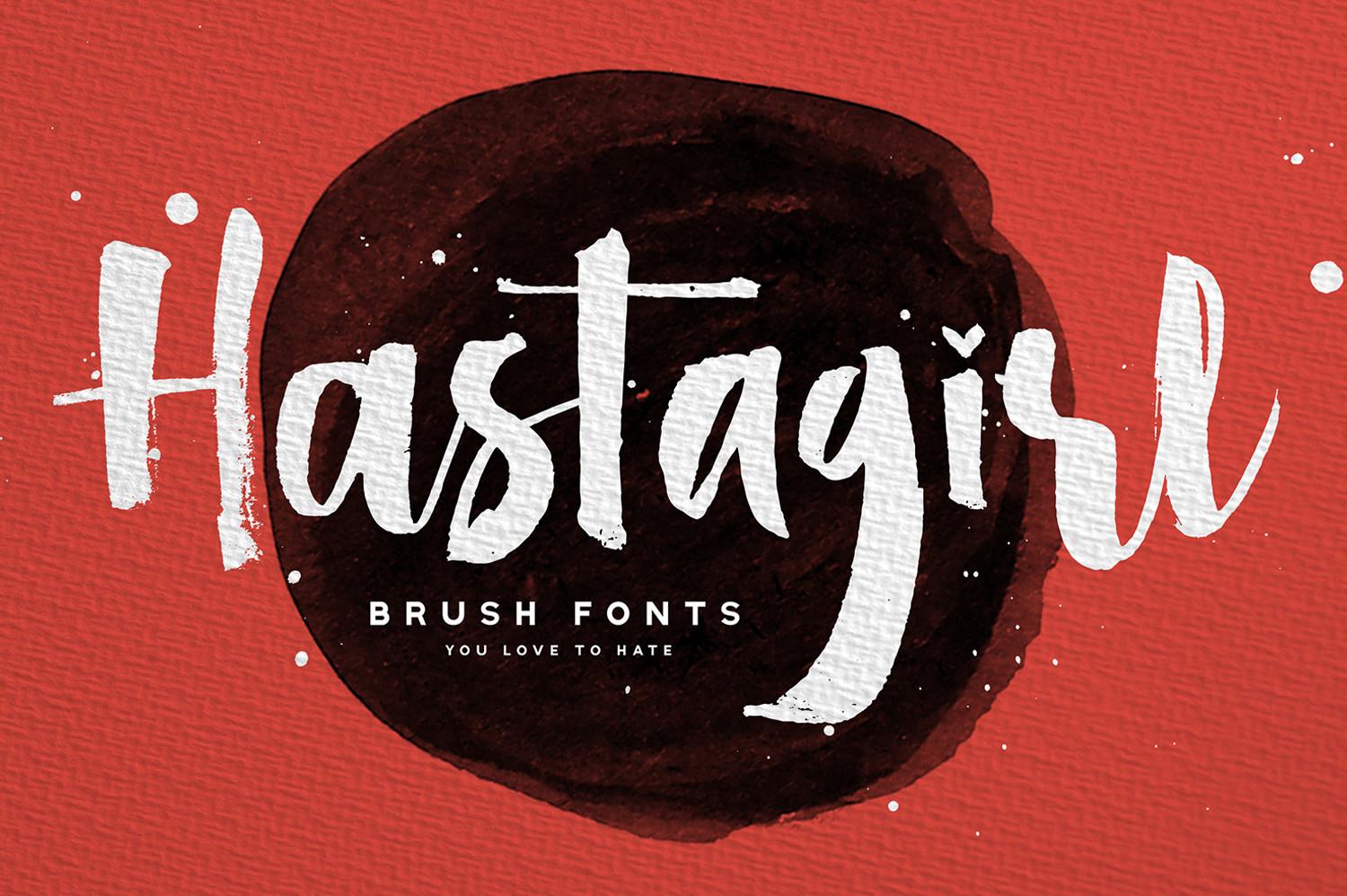Hastagirl Font