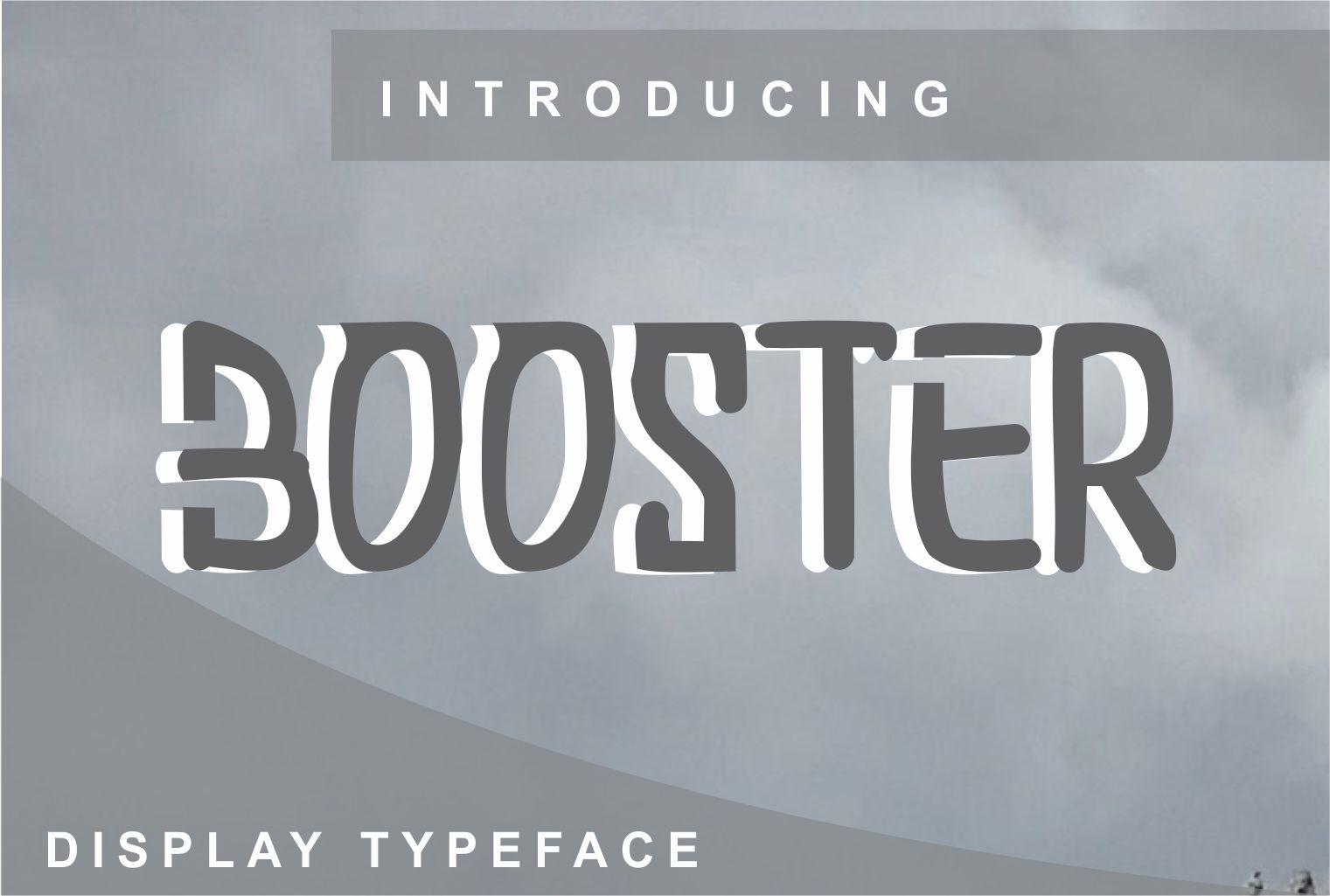 Booster Font