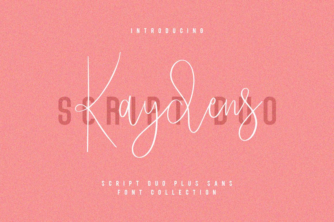 Kaydens Duo Font