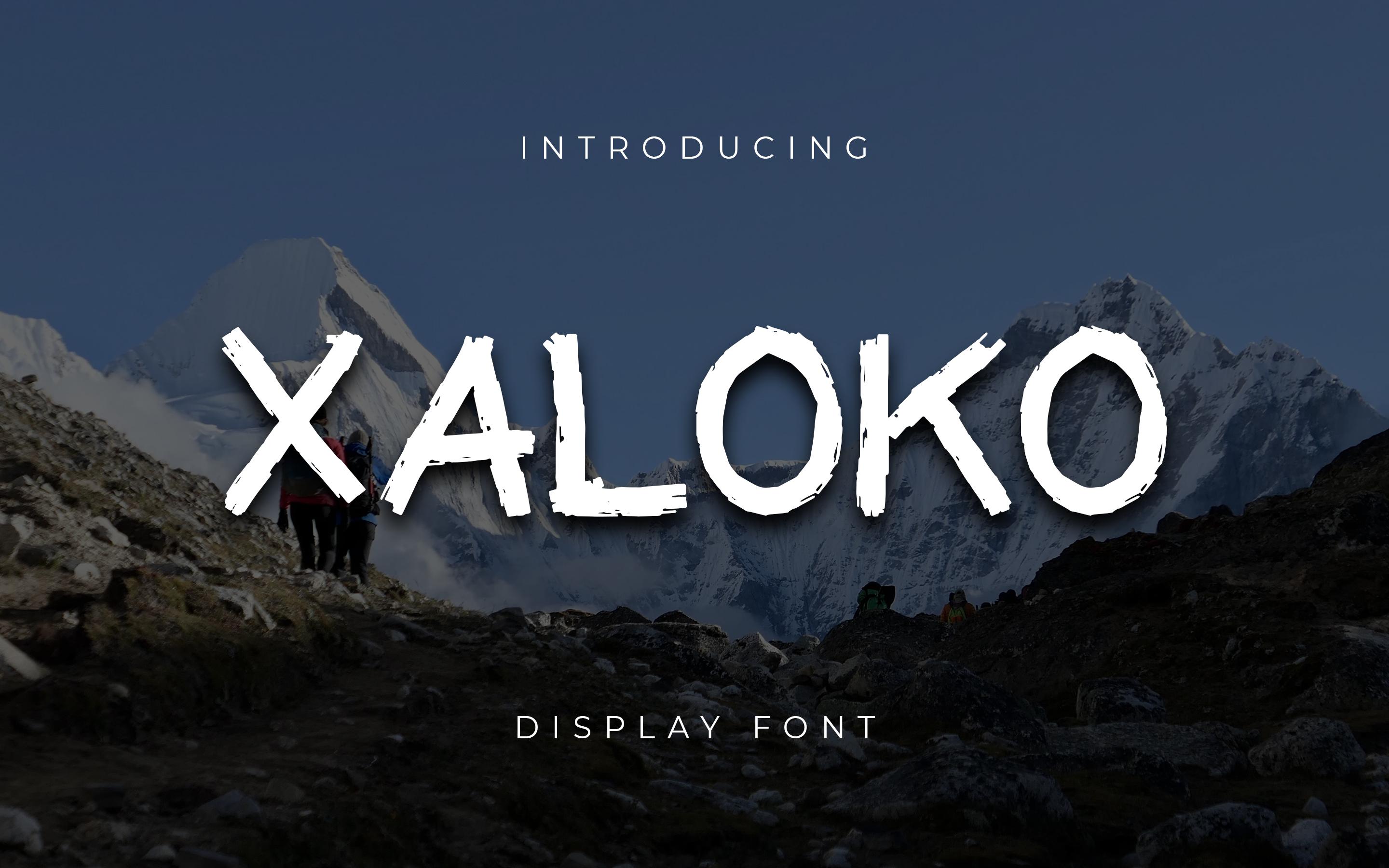 Xaloko Font