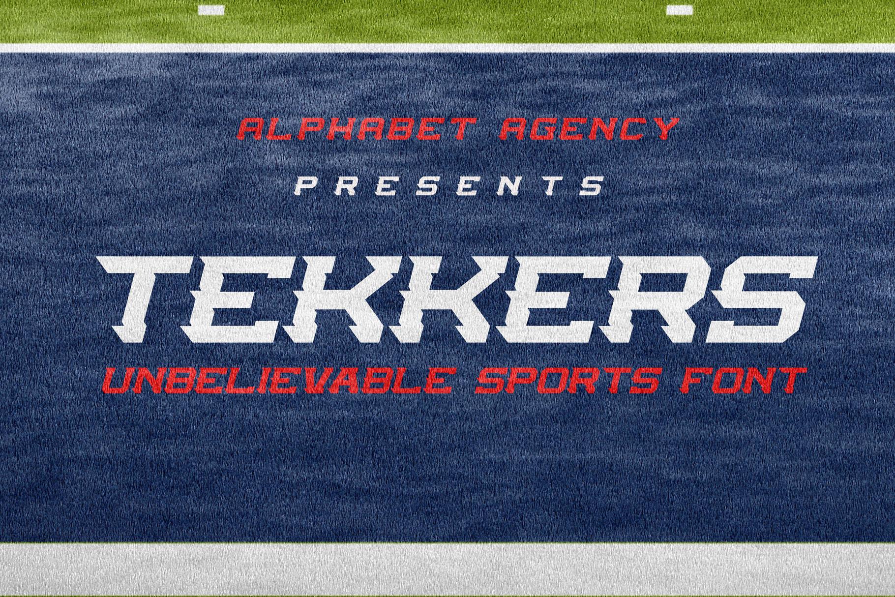 Tekkers Font