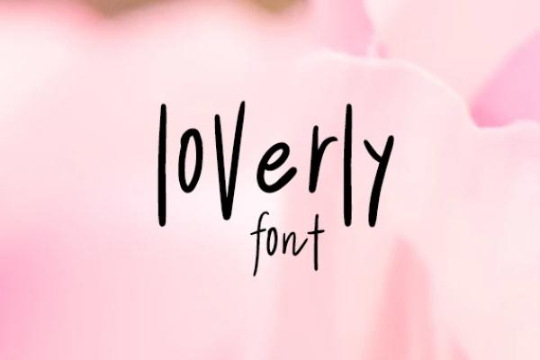 Loverly Font